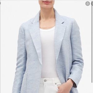 Banana republic Blue and white blazer